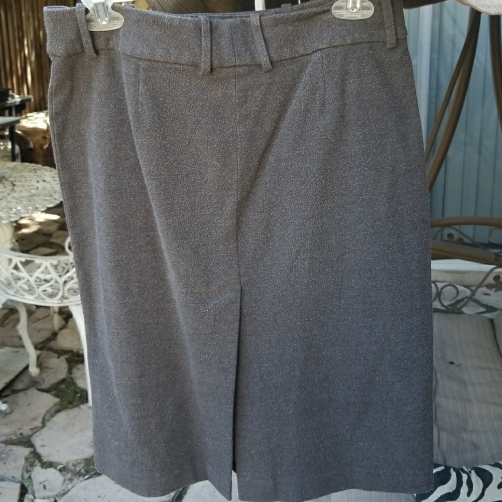 EXPRESS Knee length grey skirt